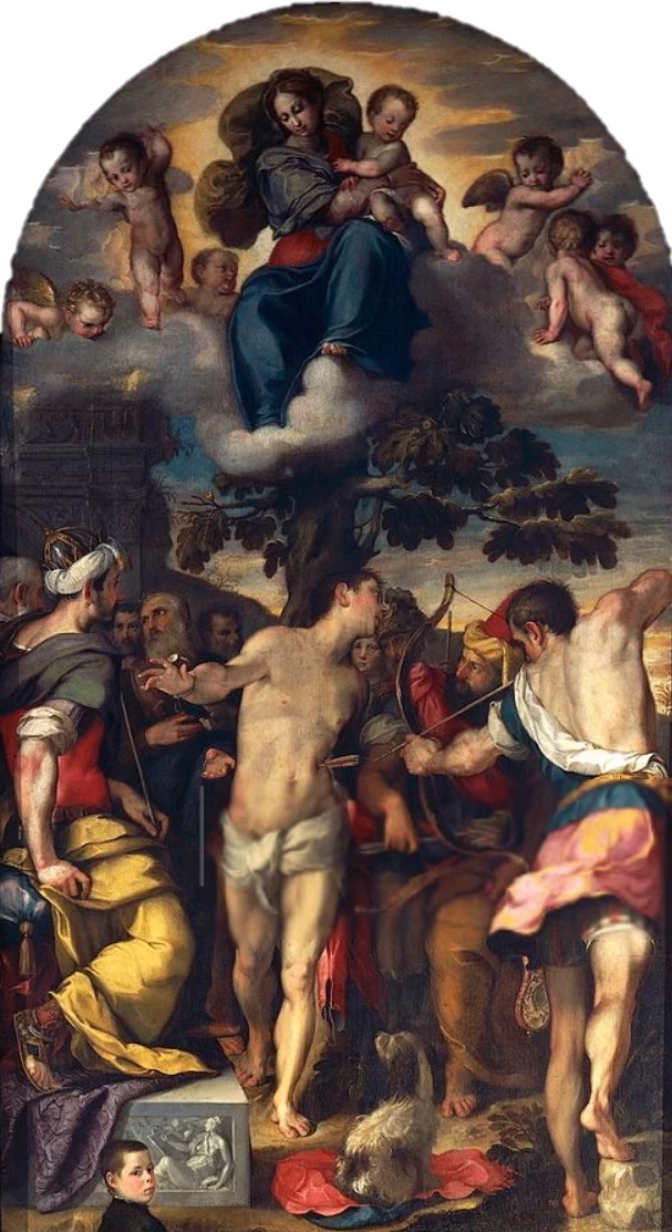 Martirio di san Sebastiano - Barocci Federico